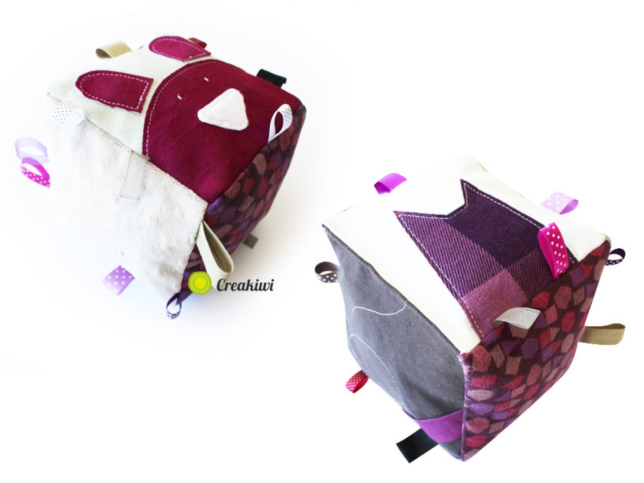 Dé d'éveil pour bébé, article Montessori Creakiwi