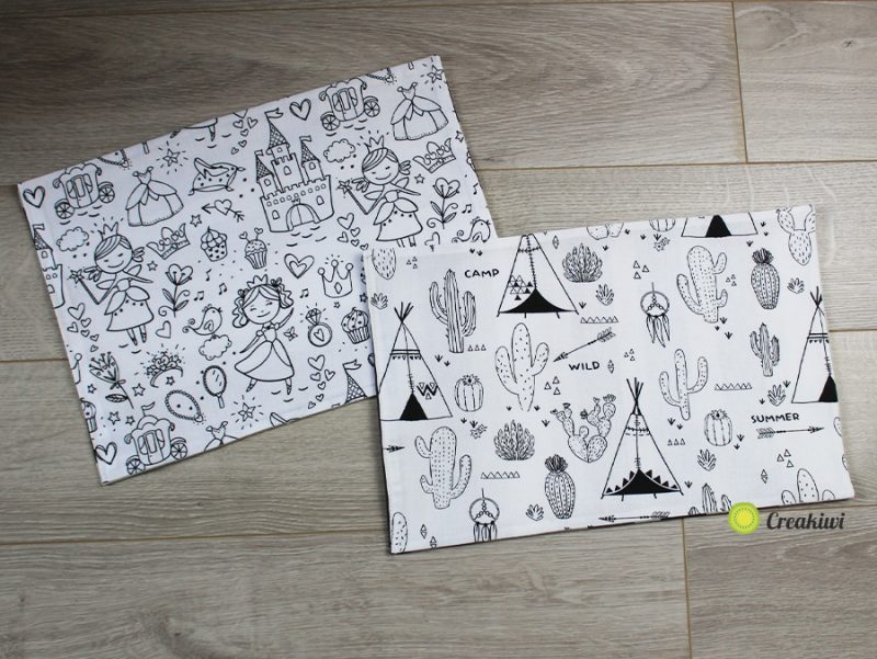 Set De Table à Colorier à Imprimer Gratuit Set de table à colorier pour enfants impatients ⋆ Creakiwi