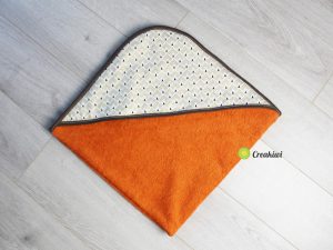 Sortie de bain fleurs d'automneSortie de bain fleurs d'automne - Creakiwi