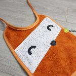 Bavoir renard roux Bernabé