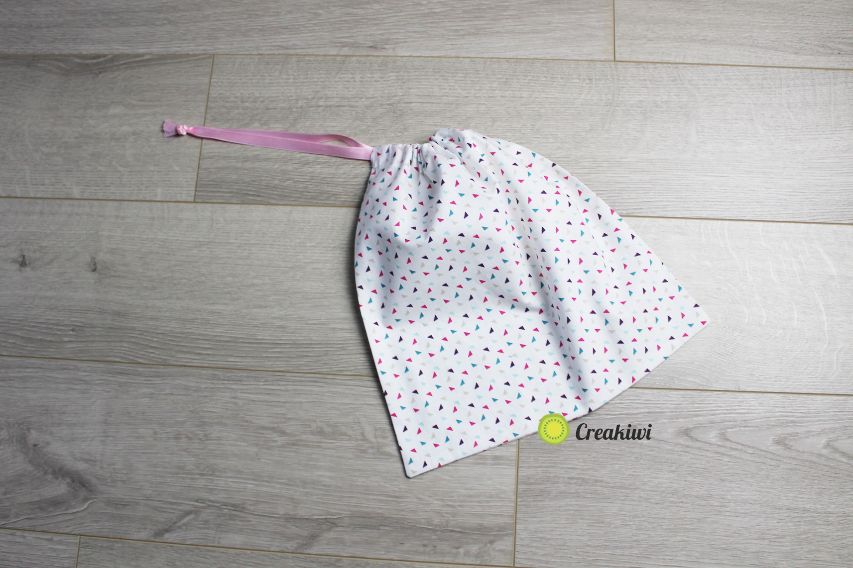 Pochon de rangement, création couture