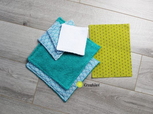 PACK découverte du zéro déchet (lingettes démaquillantes, essuie-touts, Bee Wrap)