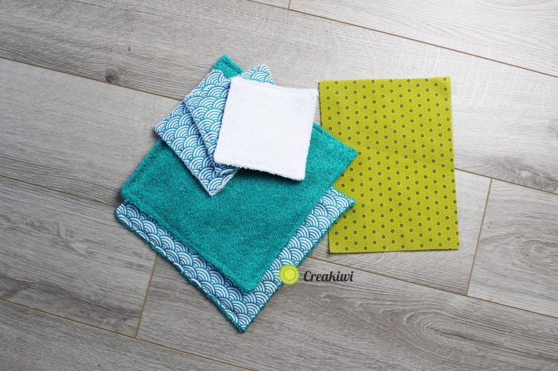 PACK découverte du zéro déchet (lingettes démaquillantes, essuie-touts, Bee Wrap)