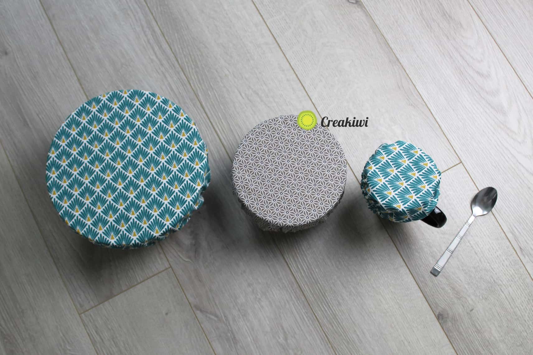 Les couvercles écologiques lavables et réutilisables