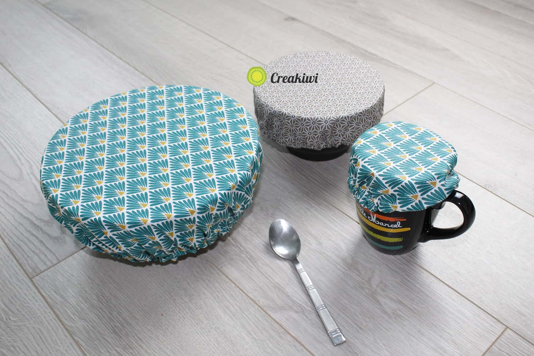 Les couvercles écologiques lavables et réutilisables