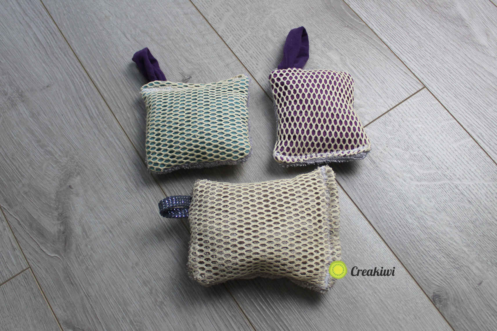 Les éponges en tissus lavables en machine (et sans plastique)