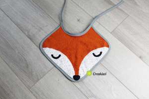 Bavoir renard roux Alphonso