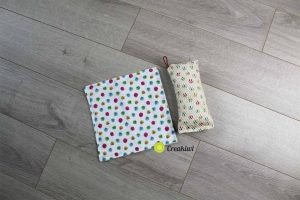 Lot essuie-tout et éponge colorée Creakiwi