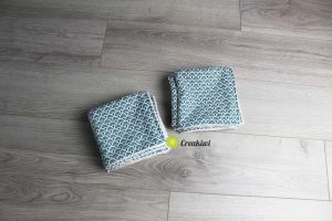LOT de 10 lingettes 15x15cm pour bébé Creakiwi