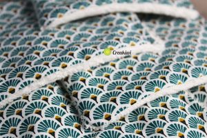 LOT de 10 lingettes 15x15cm pour bébé Creakiwi