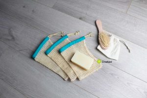 Filet à savon de couleur bleue Creakiwi