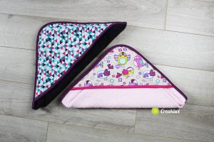 L'utilité d'une cape de bain dans une liste de naissance pour bébé - Creakiwi creatrice couture cadeaux de naissance bébé