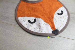 Bavoir Renard roux Julian doré