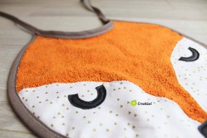 Bavoir Renard roux Julian doré