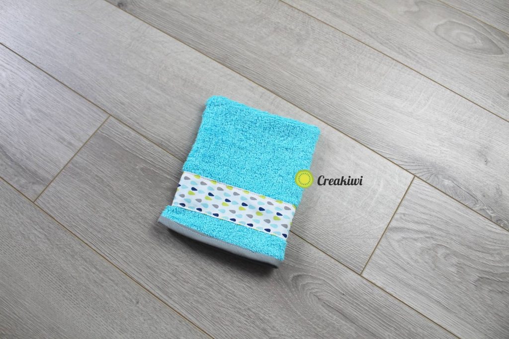 Le gant de toilette pour enfant - Creakiwi cadeau pour enfant salle de bain