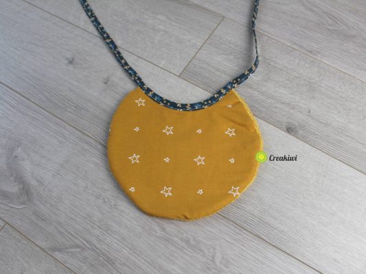 Bavouille étoiles jaune moutarde