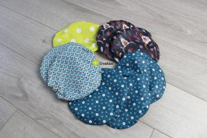 Lot de couvercles écologiques différents formats et motifs