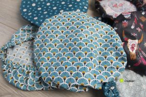 Lot de couvercles écologiques différents formats et motifs