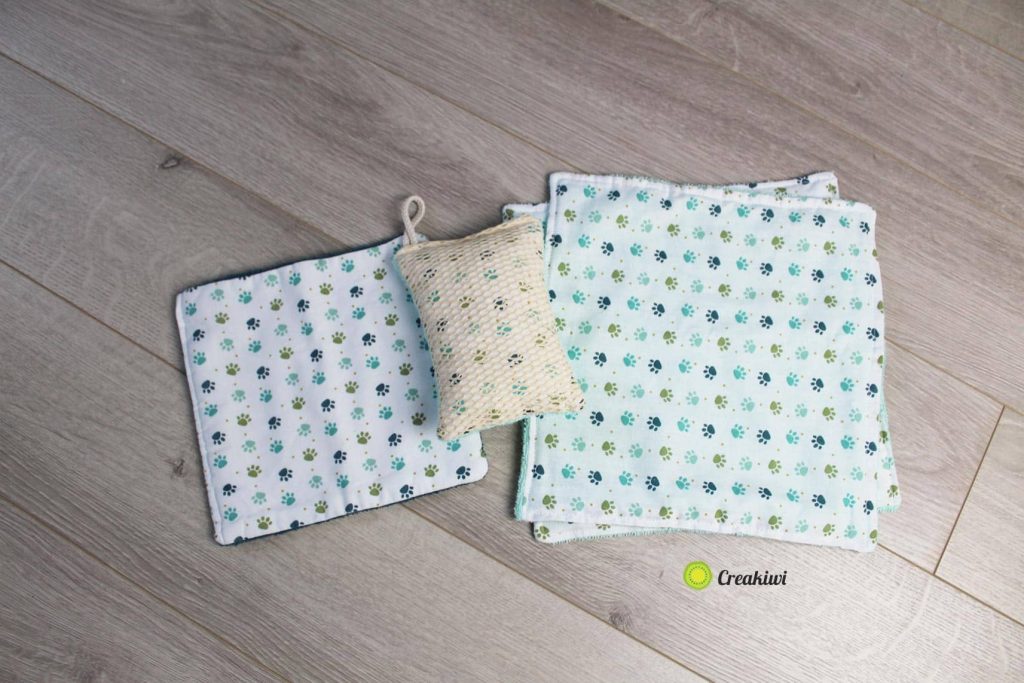 Un pack zéro déchet bien complet pour ceux qui aiment les patounes !